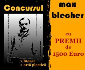 Concursuri de creație Max Blecher :: 